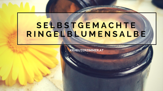 Ringelblumensalbe, Kraeuterzimmer
