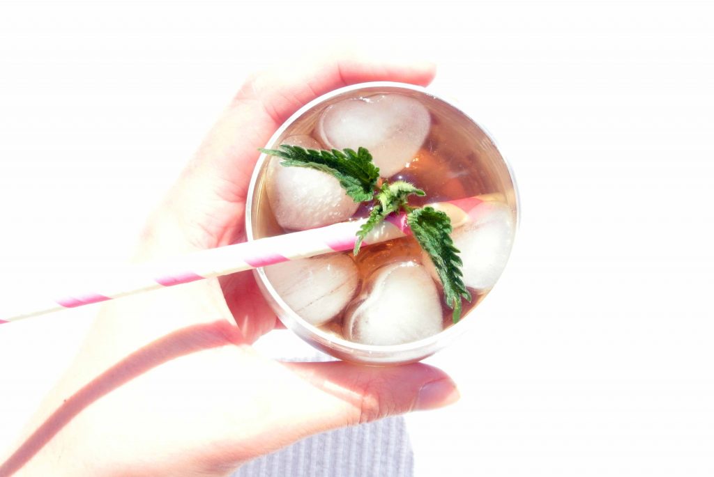 Brennnesselwasser, Brennnesseldrink, Brennnessel, Vitamindrink, Kräuterzimmer